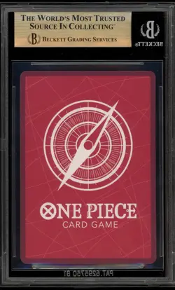One Piece CCG Monkey.D.Luffy Dodgers X One Piece Night EB02-010 BGS 10 Pristine - Image 2