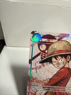 Monkey D. Luffy Parallel OP13-118 Carrying On His Will Foil ENGLISH RARE - Image 2