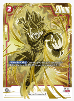 Son Goku - FP-006 (Gold) - Fusion World Promotion Cards and Packs (DBSFW_PR) - Image 1