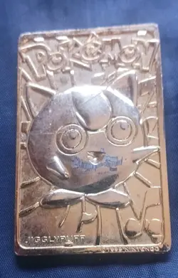 VINTAGE POKEMON CHARIZARD # 06 23K GOLD PLATED TRADING CARD BURGER KING - Image 2
