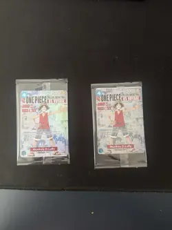 One Piece Monkey D. Luffy US College Basketball Promo Card RUTGERS (SEALED) - Image 1