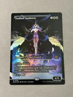 Magic the Gathering Exalted Sunborn (Showcase) Edge of Eternities Foil Card NM - Image 1
