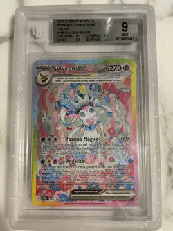Pokemon Card - Sylveon Ex 156/131 EVOLUZIONI PRISMATICHE - BGS 9 Gem Mint ITA - Image 2