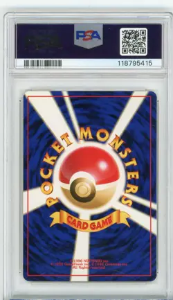 PSA GEM MT 10 Signed Tara Sands Bulbasaur Vending Machine Cards Series 1 (Blue) - Image 2