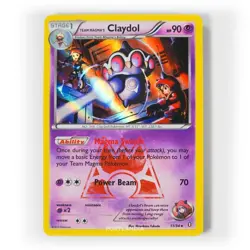 Pokemon - Team Magma's Claydol Holo - 11/34 - XY Double Crisis - Rare Card - Image 1