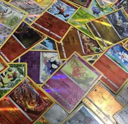100 Pokemon All HOLOGRAPHIC HOLO Card Bulk Lot Ultra Rare - Image 1