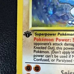 1999 Pokemon MACHAMP Base Set 1ST EDITION HOLO Foil Rare Card 8/102 - MP - Image 2