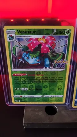 Charizard 010/078 Venusaur 003/078 Blastoise 017/078 Holo Pokemon GO Card Set MP - Image 2