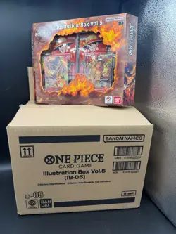 (X6) Bandai One Piece Trading Card Game Illustration Box Vol 5 Volume - Image 1