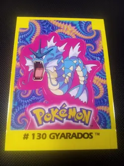 2000 Pokemon Navarrete Kanto Peru Buildable Card Gyarados #130 Vintage US Seller - Image 1