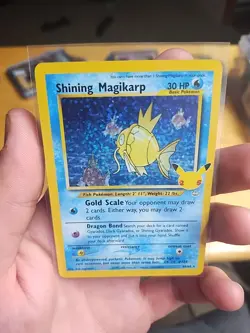 Pokemon TCG Celebrations Classic Collection Shining Magikarp Holo Card 66/64 NM - Image 1