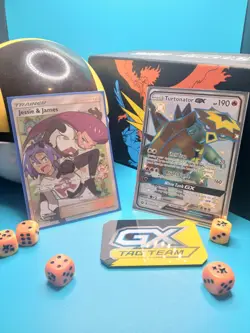 Pokemon TCG Jessie James Hidden Fates Holo Rare Card 58/68 2 Card Lot - Image 1