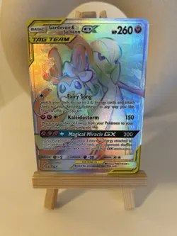 Gardevoir & Sylveon GX 225/214 - Pokemon Unbroken Bonds Card / TAG TEAM - Image 1