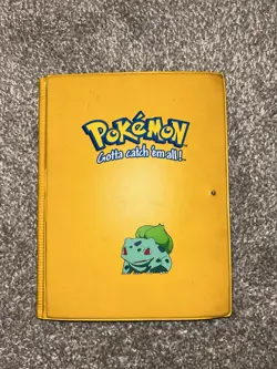 Vintage Pokemon Gotta Catch 'Em All! Bulbasaur Pokemon Card Binder Used - Image 1