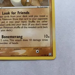 Pokemon Card - Cubone Team Rocket Returns 51/109 Common Non Holo - Image 5