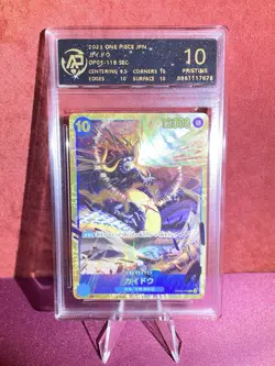 Kaido (SEC) - One Piece Card Japanese (RPA 10) Pristine OP05-118 (2023) - Image 1
