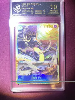Kaido (SEC) - One Piece Card Japanese (RPA 10) Pristine OP05-118 (2023) - Image 2