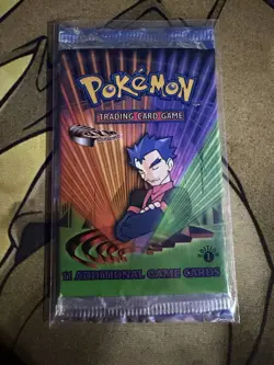 Wizards of the Coast Pokemon Gym Challenge Card Game - Booster Pack 1st Edition 742818062244 - Image 1