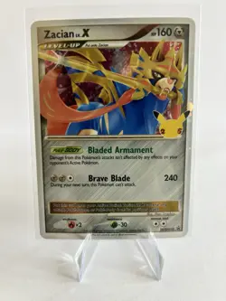 Zacian LV. X SWSH135 SWSH: Sword & Shield Promo Cards Holo - Image 1