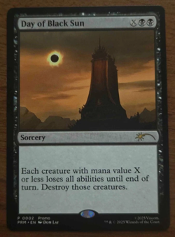MTG Avatar: The Last Airbender Day of Black Sun Promo (NM) - Image 1