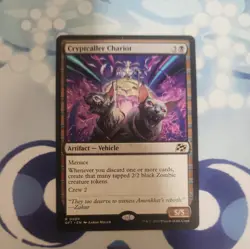 MTG: Cryptcaller Chariot (Aetherdrift)(Rare) - Image 1