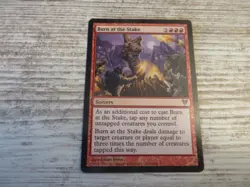 1x Burn at the Stake - Avacyn Restored - NM - English - OOP MTG - Image 1