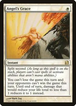 Angel's Grace - Modern Masters (MMA) MTG- NM - Image 1