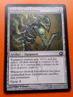 1x GRAFTED EXOSKELETON - Commander/scars - MTG - Magic the Gathering - Image 1