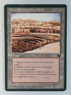 *MRM* FR/VF Strip Mine - Mine des Morts-Terrains Good MTG Renaissance - Image 1