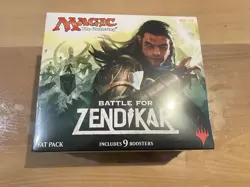 Magic the Gathering Battle for Zendikar Fat Pack 9 Booster Bundle Box - Image 1