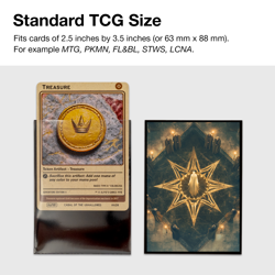 MTG Card Sleeves 105PCS | Dark Fantasy Style | Pale Ministry | Matte Finish - Image 2