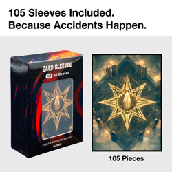 MTG Card Sleeves 105PCS | Dark Fantasy Style | Pale Ministry | Matte Finish - Image 3