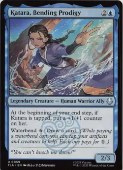 Katara, Bending Prodigy U Avatar: The Last Airbender 59 NM MTG - Image 1