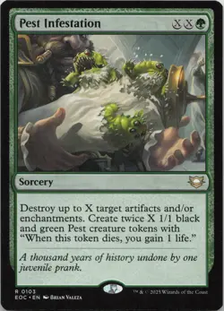 Pest Infestation R Commander: Edge of Eternities 103 NM MTG - Image 1