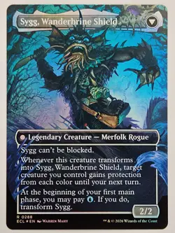 MTG Lorwyn Eclipsed - ECL 288 Sygg, Wanderwine Wisdom (Borderless) - Rare Foil - Image 2