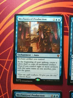 Mechanised Production (NM) MTG +Discount: 5+ Magic Singles - Image 1