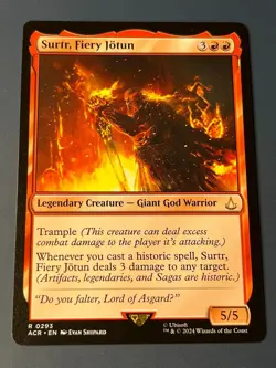 1x SURTR, FIERY JOTUN - Assassin's creed - MTG - Magic the Gathering - Image 1