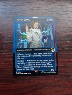 1x SHOWCASE RIVER SONG - Doctor Who - MTG - Magic the Gathering - Image 1