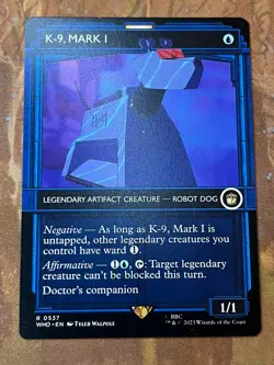 1x SHOWCASE K-9, MARK 1 - Doctor Who - MTG - Magic the Gathering - Image 1