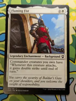 Flaming Fist - CLB - 018/361 - MTG - TCG Card - Image 1