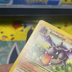 Aerodactyl 16/62 Fossil *Unlimited* *Rare* Pokemon Card TCG Non Holo MP Vintage - Image 3