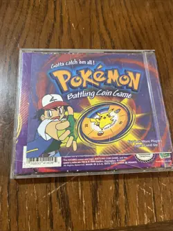 Hasbro Pokemon Battling Coin Game Opened/Not Sealed Blastoise Rapidash Poliwrath - Image 4