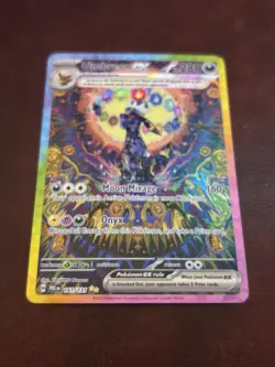 Pokemon TCG Umbreon ex 161/131 Sv: Prismatic Evolutions Holo SIR NM - Image 2
