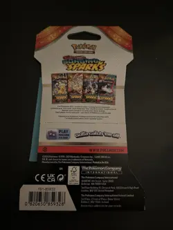 VERY HEAVY - 31.58g - Pokemon Surging Sparks Sleeved Booster Pack - SEALED! - Image 4