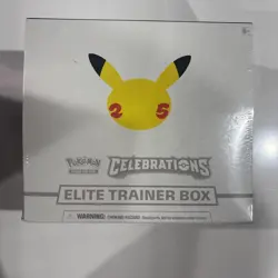 New Pokemon ETB 25th Celebrations Elite Trainer Box Anniversary - Factory Sealed 820650809439 - Image 1