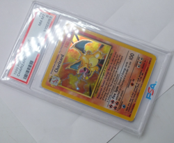 1999 Pokemon Game Base Set Charizard Holo 4/102 PSA 8 Near Mint - Image 5
