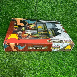 Pokemon Celebrations Lance’s Charizard V Box Evolving Skies Fusion Booster - Image 5