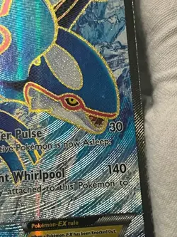 Pokemon TCG Kyogre EX 148/160 Primal Clash Holo Full Art Ultra Rare LP - Image 4