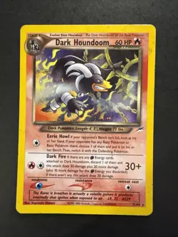 Dark Houndoom 7/105 Neo Destiny Set Holo Rare Pokemon - Image 1