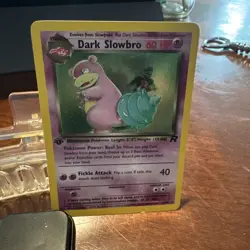 Dark Slowbro 12/82 2000 Team Rocket 1st Edition Holo Rare - Pokemon - Image 1